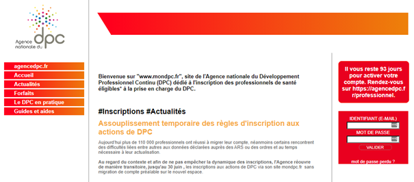 dpc formation obligatoire rémunérée